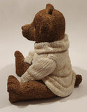 Elby Gifts Powerplay Teddies NHL Toronto Maple Leafs Ice Hockey Team Teddy Bear 7 1/4" Tall Resin Coin Bank