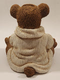 Elby Gifts Powerplay Teddies NHL Toronto Maple Leafs Ice Hockey Team Teddy Bear 7 1/4" Tall Resin Coin Bank