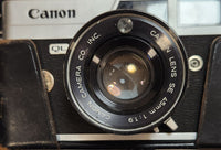Vintage Canon Canonet QL19 45mm Rangefinder Film Camera