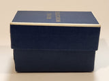 Royal Worcester King Size Blue and Yellow Birds Egg Coddler Poacher Porcelain Jar with Metal Lid Made in England New in Box