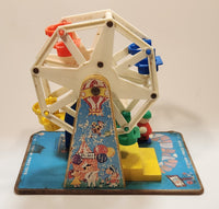Vintage 1966 Fisher Price Toys No. 969 Ferris Wheel Toy with Musical Movement