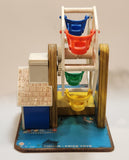 Vintage 1966 Fisher Price Toys No. 969 Ferris Wheel Toy with Musical Movement
