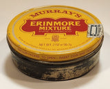 Vintage Murray's Erinmore Mixture Pipe Tobacco Yellow 2oz  or 56-57g Tin Metal Container