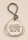 Pour un Service Paul-Emile Brassard Votre Respresentant Dodge Chrysler Payge No. 203 Acrylic Fob Keychain Ring