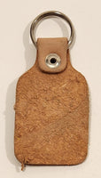 Vintage Salesman Sample No. V 57 Leather Fob Keychain Ring