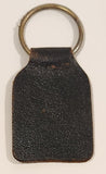 Bluelake Ventures Inc. Compliments Of Ralph Barrett Whitehorse Yukon Black Leather Fob Keychain Ring