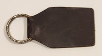 Fireweed Transport Inc. Whitehorse Yukon Brown Leather Fob Keychain Ring