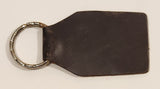 Fireweed Transport Inc. Whitehorse Yukon Brown Leather Fob Keychain Ring