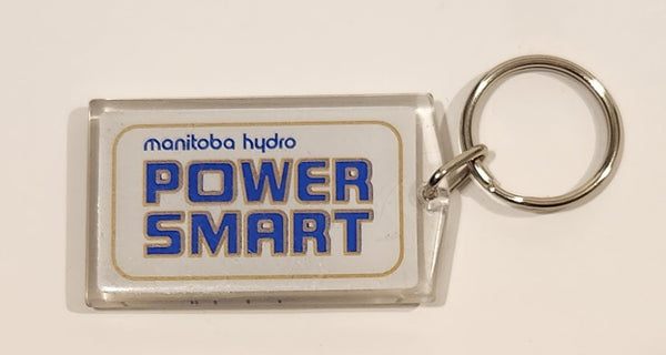 Manitoba Hydro Power Smart Acrylic Fob Keychain Ring