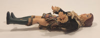 Vintage 1940s Flagg Scottish Girl 6 3/4" Rubber Toy Doll