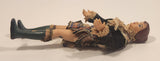 Vintage 1940s Flagg Scottish Girl 6 3/4" Rubber Toy Doll