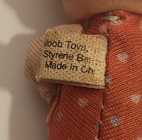 1989 Lewis Galoob Toys So Small Baby Beanie 3" Toy Doll