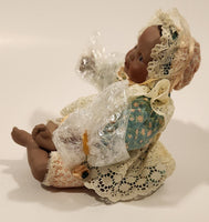 1992 The Ashton Drake Galleries Picture Perfect Dolls by Yolanda Bello Danielle 6" Tall Porcelain Doll New Condition in Box #92031