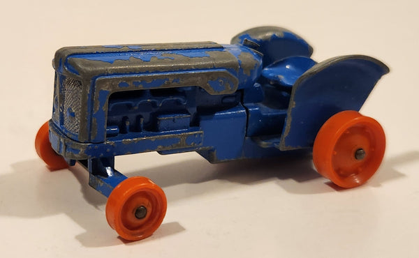 Vintage Lesney Matchbox King Size No. K-11 Fordson Major Tractor Blue Die Cast Toy Car Vehicle