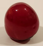 Vintage Art Glass Fruit Strawberry 2 3/4" Tall Ornament