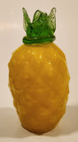 Vintage Art Glass Fruit Pineapple 5 1/4" Tall Ornament