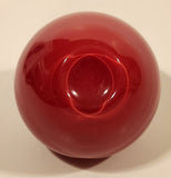 Vintage Art Glass Fruit Red Apple 3 3/4" Tall Ornament