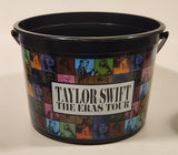 Taylor Swift AMC Movie The Eras Tour 8" Tall Black Plastic Popcorn Pail Bucket