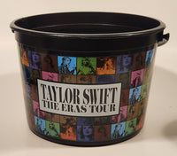 Taylor Swift AMC Movie The Eras Tour 8" Tall Black Plastic Popcorn Pail Bucket
