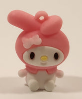 Sanrio My Melody 1 3/8" Tall Rubber Toy Figure Keychain Charm