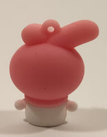 Sanrio My Melody 1 3/8" Tall Rubber Toy Figure Keychain Charm