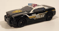 2013 Hasbro Tonka Funrise #805 Police Car Black Die Cast Toy Car Vehicle