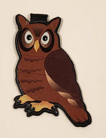 The Diploma Mill Inc Denver Colorado USA Graduation Cap Owl Clip On Bookmark