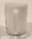Rare Vintage 1971 Pelkowski Tony Esposito #35 NHL Hockey Player White Milk Glass Coffee Mug Cup
