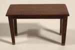 Vintage Wood Table Dollhouse Sized Miniature Toy