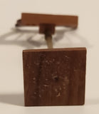 Vintage Wood and Brass Sheet Music Stand Dollhouse Sized Miniature Toy