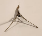 Vintage Adjustable Hinged Brass Sheet Music Stand Dollhouse Sized Miniature Toy Base and Shaft Only