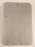 No Parking Red Letters 11 3/4" x 17 3/4" Authentic Retired Metal Road Street Sign