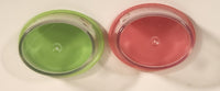 Miniature Toy Dollhouse Size Boba Bubble Tea Fruit Bursts & Jelly Toppings Containers Set of 2