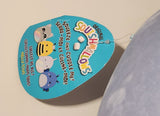 2020 Kelly Toys Jazwares Squishmallows Naomi The Purple Narwhal 16" Stuffed Plush Toy New with Tags