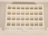 2013 Mattel Barbie Dream House Kitchen Dishwasher Dish Drying Rack 2 3/4" Wide White Plastic Dollhouse Toy