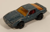 Majorette No. 248 Pontiac Firebird Trans Am Green 1/62 Scale Die Cast Toy Car Vehicle with Opening Hood