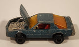 Majorette No. 248 Pontiac Firebird Trans Am Green 1/62 Scale Die Cast Toy Car Vehicle with Opening Hood