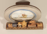 Charpente Disney Winnie The Pooh and Tigger On A Train Resin Picture Frame