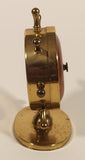 Vintage Swift & Anderson Ship's Wheel Brass Metal Barometer Made in Boston