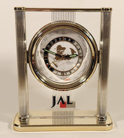 Rare Citizen JAL Japan Airlines Times In Cities Around The World Desk Alarm Clock with Glow In The Dark Hands Model 4RW603