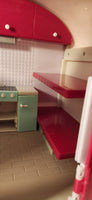 Battat Lori Our Generation Pink FM Radio Truck and Camper Trailer Plastic Toy Doll Vehicles