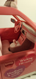 Battat Lori Our Generation Pink FM Radio Truck and Camper Trailer Plastic Toy Doll Vehicles