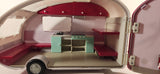 Battat Lori Our Generation Pink FM Radio Truck and Camper Trailer Plastic Toy Doll Vehicles