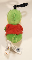 2018 Beverly Hills Teddy Bear Co. RTR Ryan's World Gus The Alligator 4" Tall Stuffed Plush Toy Clip On