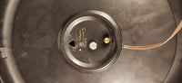 Vintage Ingraham Round Chrome Heavy 14" Electric Wall Clock