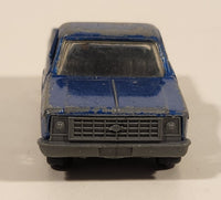 ERTL Replica Chevrolet Fleetside Pickup Truck Blue Die Cast Toy Car Vehicle