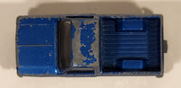 ERTL Replica Chevrolet Fleetside Pickup Truck Blue Die Cast Toy Car Vehicle