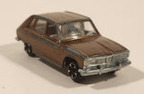 Vintage Polistil Renault 16 TS Brown Die Cast Toy Car Vehicle