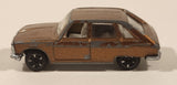 Vintage Polistil Renault 16 TS Brown Die Cast Toy Car Vehicle