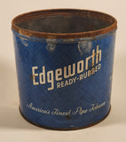 Vintage Larus & Brother Company Edgeworth Ready Rubbed Extra High Grade America's Finest Pipe Tobacco Tin Metal Can